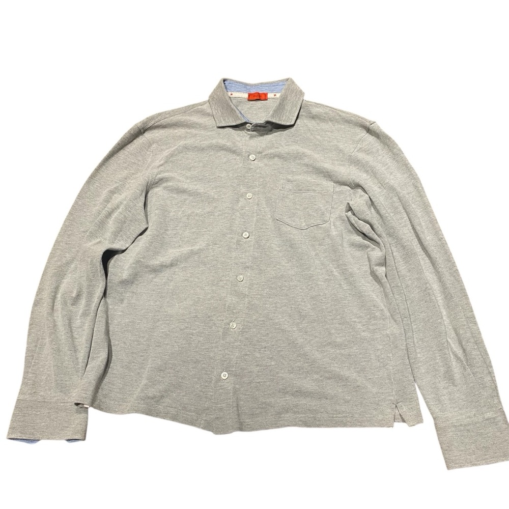 Isaia Napoli Italian button up long sleeve